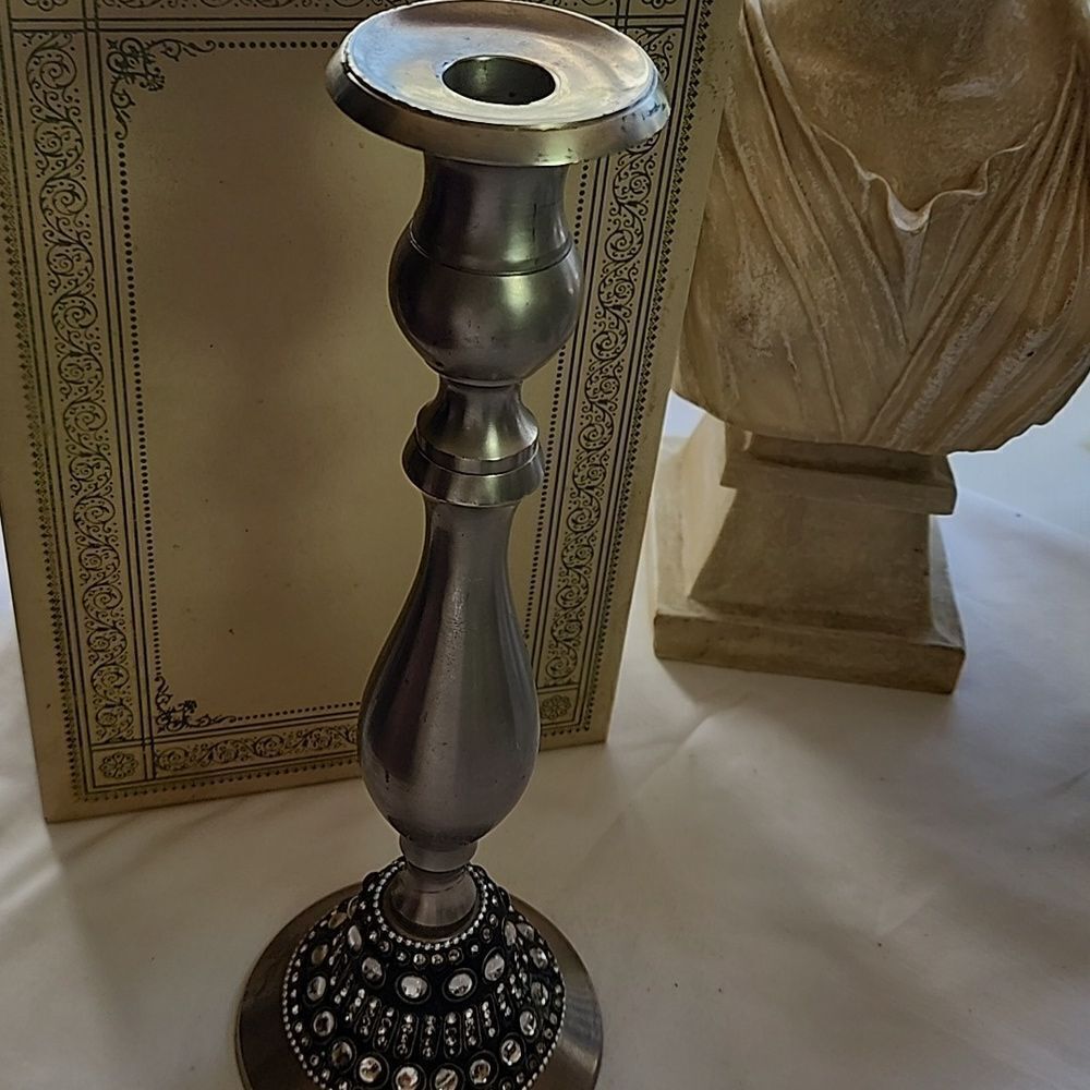 Bejeweled Taper Candle Holder Versatile